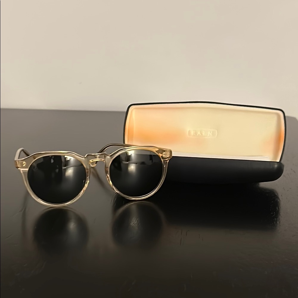 RAEN Remmy 52 Gold/Champagne Crystal w/ Green Lenses, Polarized